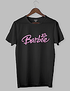 Футболка з прикольним дизайном Barbie «Barbie🌸 рожевий дизайн», фото 4