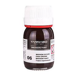Барвник для кросівок Tarrago Sneakers Paint 25 мл колір темно-коричневий (06)