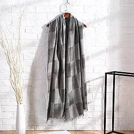 Шарф M&JJ Х'юстон Світло-сірий 180х70 см (8281)