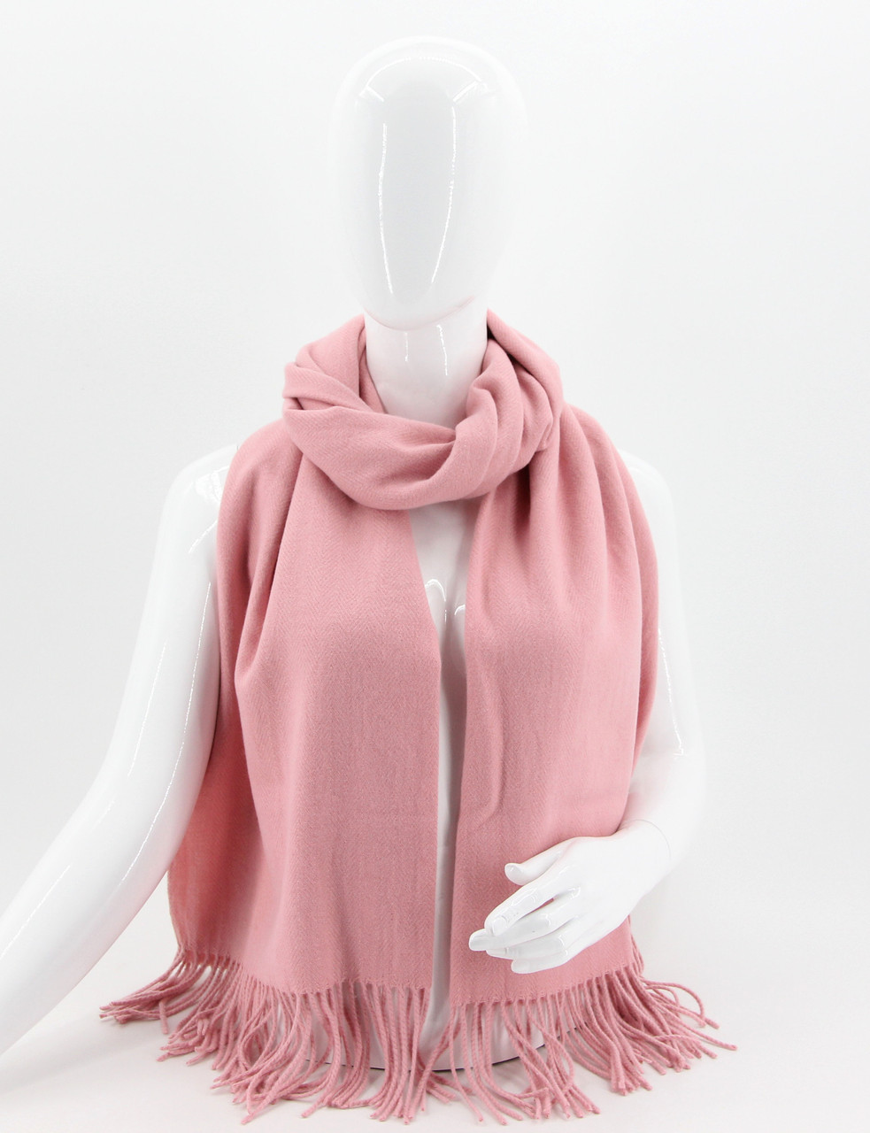 ШАРФ жіночий M&JJ МОНТАЛЬ Рожевий 190х70 см (8570), фото 1