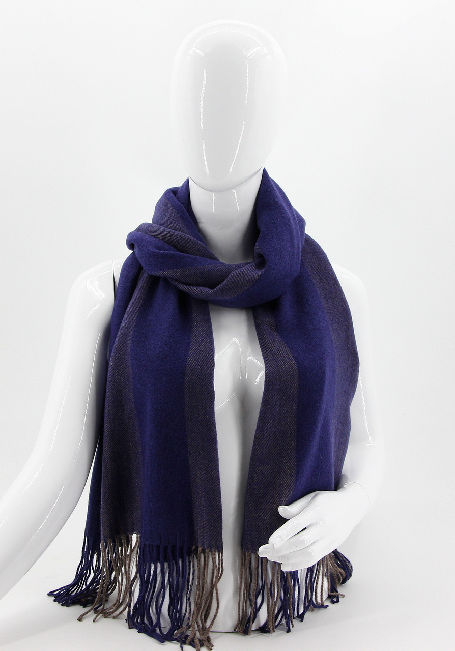 ШАРФ жіночий M&JJ МИЛАН Синій 180х65 см (8594), фото 1
