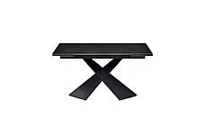Керамічний стіл Урбано TML-896 VETRO імперіал графіт + чорний, фото 3