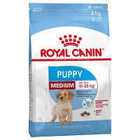 Royal Canin Medium Puppy 4 кг Сухой корм для щенков средних пород от 2 до 12 месяцев
