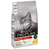 Сухой корм Purina Pro Plan Original Cat 1,5 кг для взрослых котов и кошек с курицей