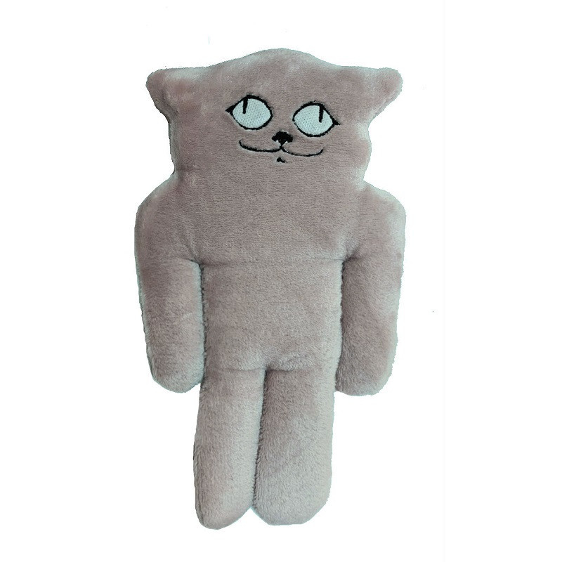 Іграшка-подушка Кіт KOT-016 малий бежевий