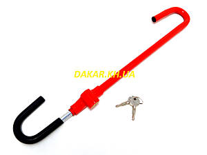 Механічний протиугінний пристрій блокіратор на кермо-педалі Oklead OKL 6018