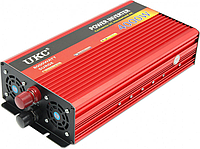 Преобразователь (инвертор) AC DC UKC AR-4000W 220В LCD USB с функцией плавного пуска, преобразователи тока