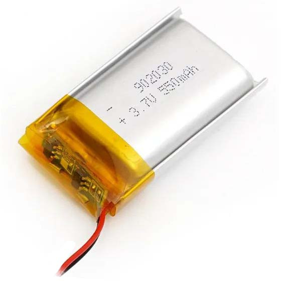 Акумулятор Li-pol 3.7V 550mAh (9 x 20 x 30 мм.)
