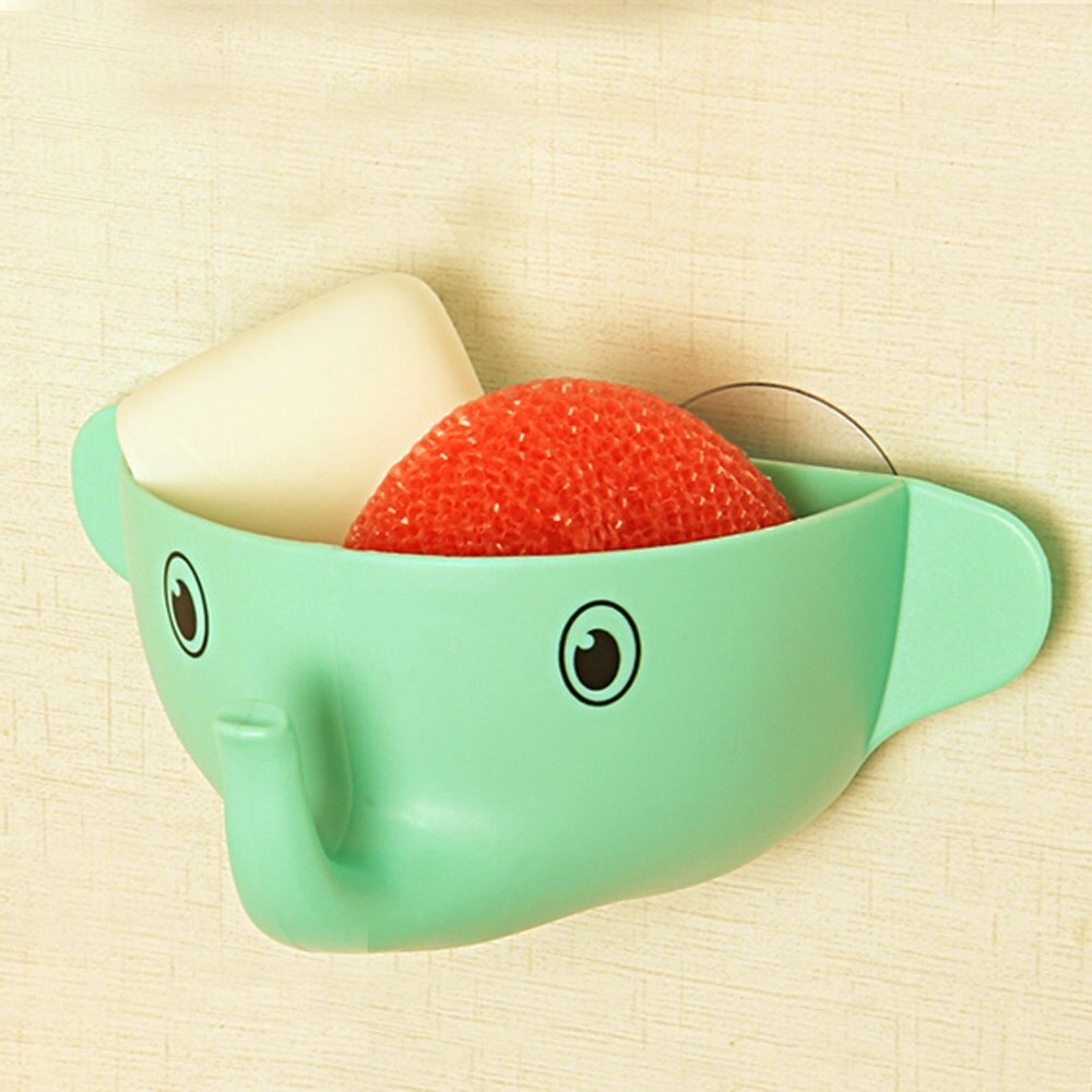 Тримач універсальний для кухонного приладдя "Слоник". Салатовий, фото 1