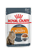 Royal Canin Intense Beauty 85 г х 12 - корм в соусе для котов с чувствительной кожей и проблемной шерстью