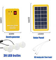 EP-0902: Зарядний пристрій із сонячною панеллю 5в1 — екологічне та ефективне рішення (6V 3W)