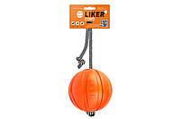 Collar Liker Cord игрушка для собак мячик с веревкой, 9 см