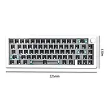 Клавіатура Zuoya GMK67 механічна основа для збирання дротова/бездротова/Bluetooth — Білий, фото 3