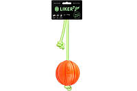 Collar Liker Lumi игрушка для собак мячик со светонакопительным шнурком, 7 см