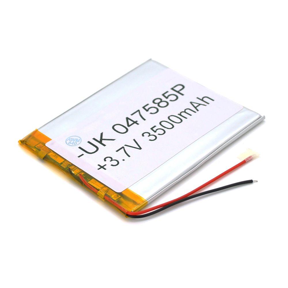 Акумулятор Li-pol 3.7V 3500mAh (4 x 75 x 85 мм.)