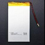 Акумулятор Li-pol 3.7V 3500mAh (3.9 x 70 x 125 мм.)