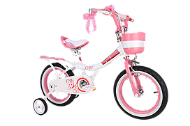 Дитячий велосипед Royal Baby Princess Jenny Girl Steel RB20 -4 РОЖОВИЙ