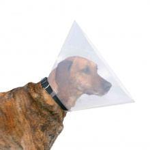 Ветеринарный воротник Trixie с застежкой для собак L-XL 47-57см / 30см, пластик - фото 1 - id-p1460238363