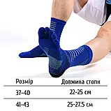 Шкарпетки Meikan з роздільними пальцями для спорту, бігу, трекінгу — Синій, Розмір 41-43, фото 3