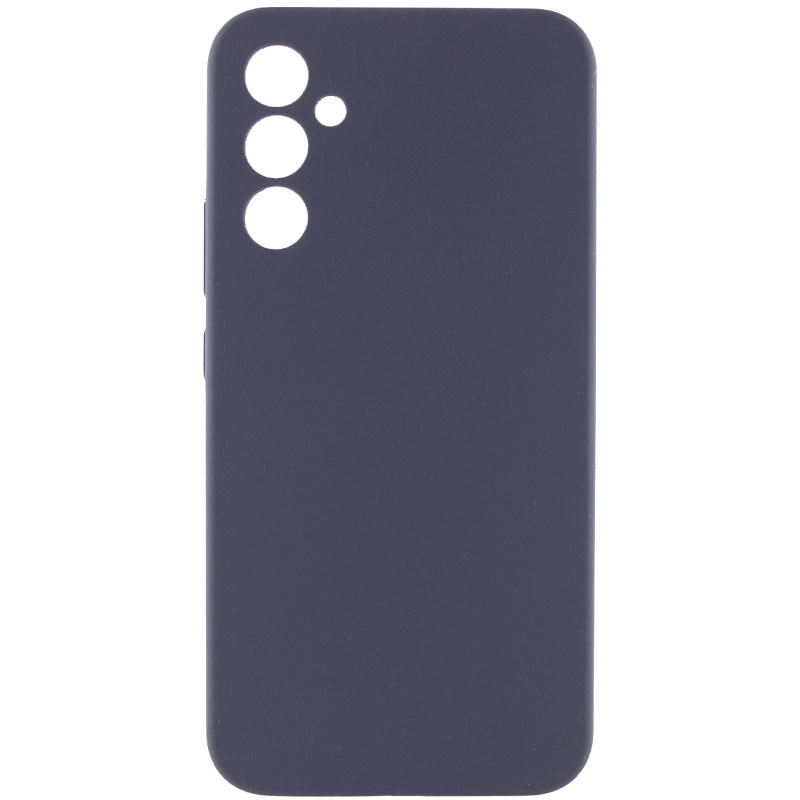 Чохол Silicone Cover Lakshmi Full Camera (AAA) no Logo для Samsung Galaxy S25+ | Сірий / Dark Gray