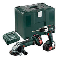 Набор аккумуляторного инструмента Metabo Combo Set 2.4.1 18 V (BS 18 LT + W 18 LTX 125 Quick)