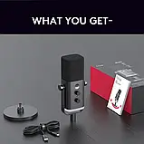 Fifine AM8 AmpliGame мікрофон USB/XLR динамічний з RGB Чорний, фото 3