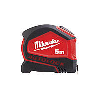Рулетка Milwaukee Tape Measure Autolock с автостопом 25 мм 5 м