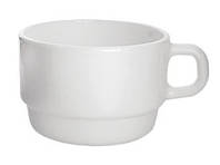 Чашка белая стеклокерамическая для эспрессо Arcoroc Restaurant 80 мл (22662) Оригинал