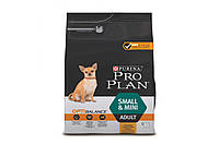 Сухой корм Purina Pro Plan Small and Mini 3 кг для взрослых собак мелких пород с курицей и рисом