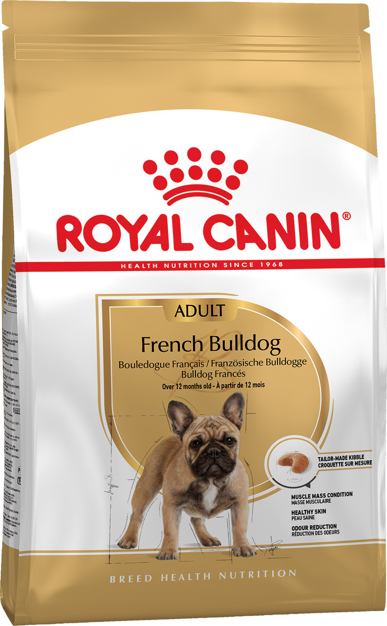 Сухий корм Royal Canin French Bulldog Adult 3 кг для дорослих собак породи французький бульдог старше 12 міс