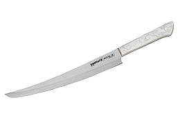 Ніж кухонний для тонкої нарізки 230 мм Samura Harakiri Acryl (SHR-0046AWT), 7740203 — 173