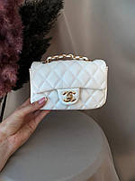 Chanel Mini White 16x10x6 женские сумочки и клатчи высокое качество