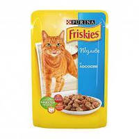 Friskies (Фрискис) консервы для котов с лососем в подливе 85 г х 26 шт