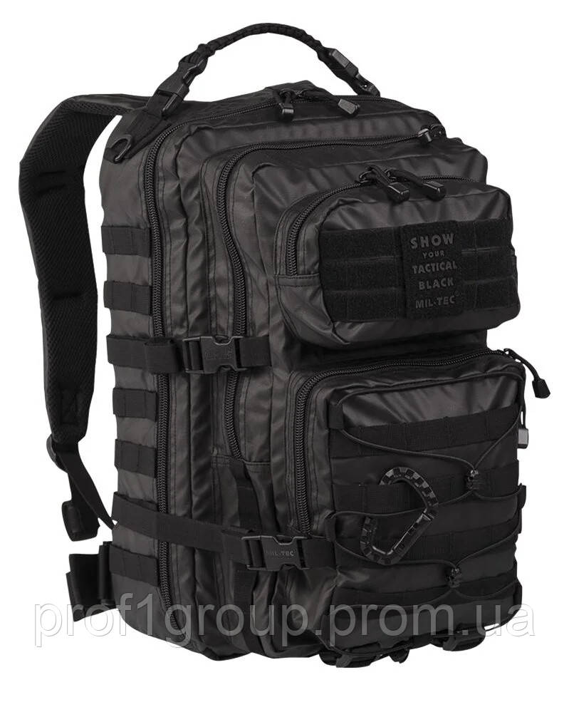 Рюкзак тактичний US ASSAULT PACK LG TACTICAL BLACK Black 36 l