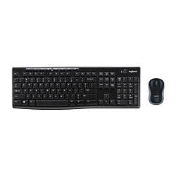 Комплект клавіатура та миша бездротові Logitech MK270 Wireless Combo Black (920-004518)