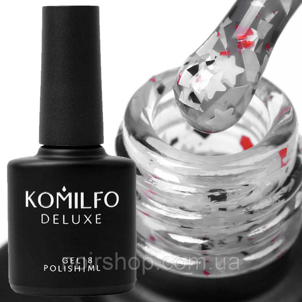 Komilfo Glassy Base GB001 (холодний молочний з пластівцями), 8 мл