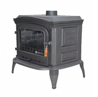 Отопительная печь камин на дровах, чугунная буржуйка для дома Flame Stove Altara