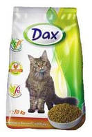 Dax 10 кг Сухой корм для кошек всех пород Дакс с птицей и овощами