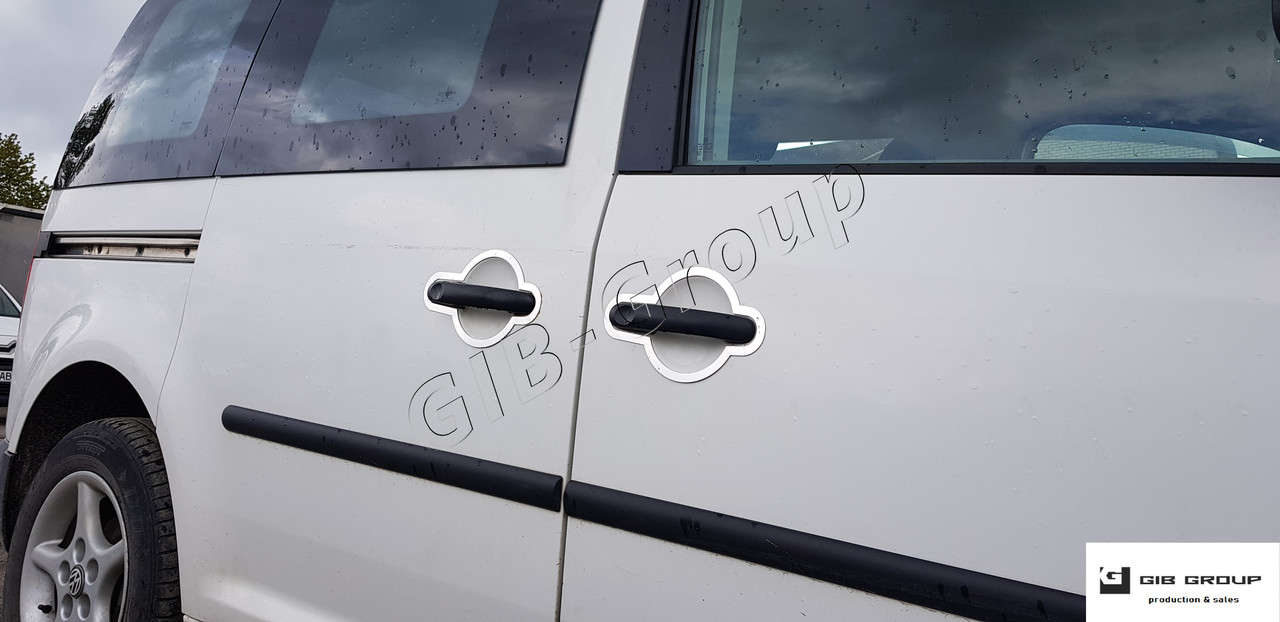 Хром окантовка ручек дверей для Volkswagen Caddy ( 2004+) - фото 3 - id-p1903766982
