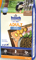 Bosch Adult Fish & Potato 3 кг сухой корм для собак со средней активность с рыбой и картофелем