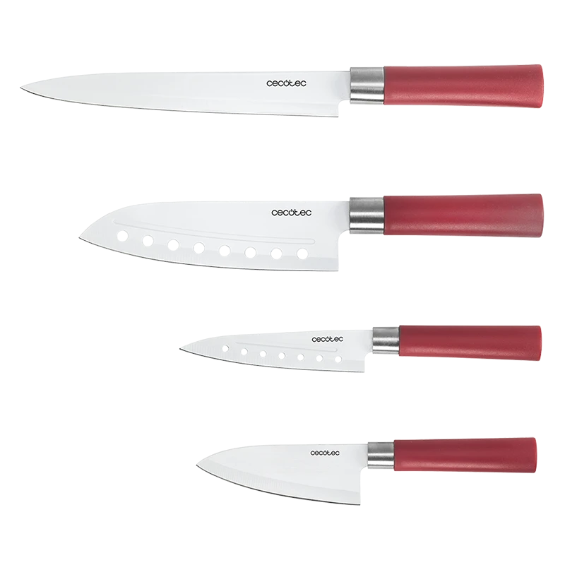 Набір ножей CECOTEC 4 Santoku Ceramic-Coated Kit