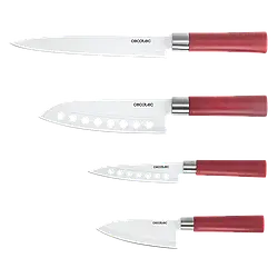 Набір ножей CECOTEC 4 Santoku Ceramic-Coated Kit