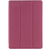 Чехол-книжка Book Cover (stylus slot) для Samsung Galaxy Tab S7 FE 12.4" / S7+ / S8+ Бордовый / Maroon