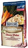 Корм Happy dog Flocken Vollkost для щенков и взрослых собак в виде хлопьев 10 кг