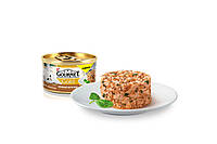 Gourmet Gold консервы для котов 85 г х 12 шт биточки с индейкой и шпинатом