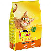 Корм Friskies з куркою і овочами 10 кг для дорослих котів