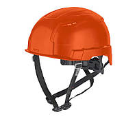 Каска защитная BOLT200 вентилируемая для промышленного альпинизма оранжевая MILWAUKEE