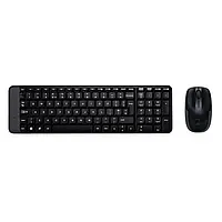 Комплект (клавиатура, мышь) беспроводной Logitech MK220 Black USB (920-003168)