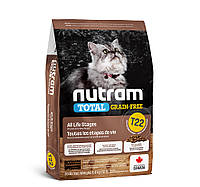 Корм T22 Nutram Total Grain-Free Turkey & Chiken Cat 5.4 кг для взрослых котов со вкусом курицы и индейки