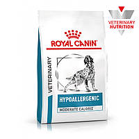 Сухой корм Royal Canin Hypoallergenic Moderate Calorie 1.5 кг для собак при пищевой аллергии и избыточном весе